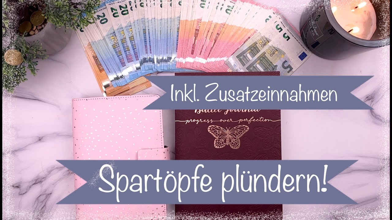 NEUBEGINN im Budget  🎄 Sinking Funds plündern  🎄Sparchallenges spielen