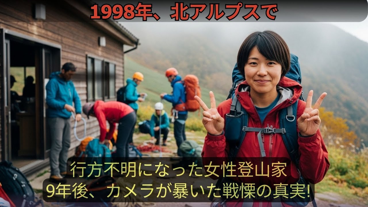 1998年、北アルプスで忽然と消えた女性登山家――9年後、遺されたカメラが映していた戦慄の真実