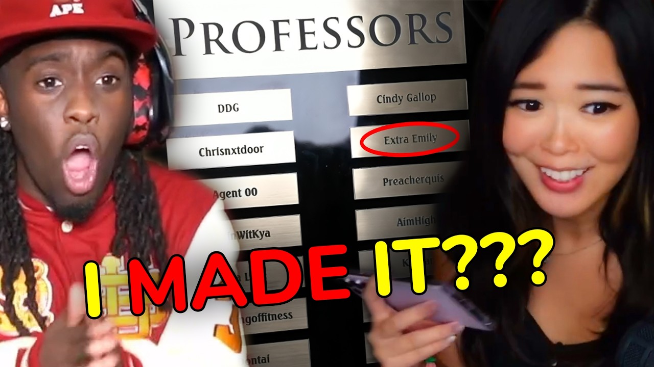 I GOT SELECTED PROFESSOR AT STREAMER UNIVERSITY!!!