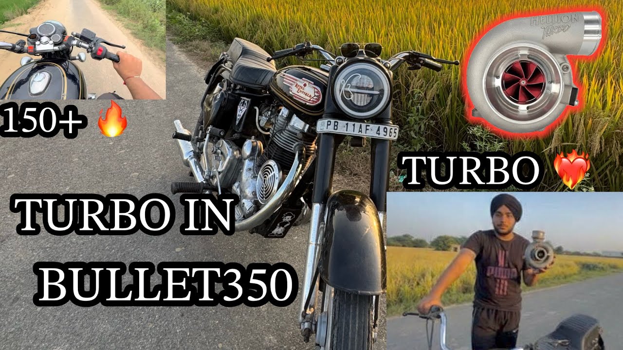 TURBO IN BULLET350 OLD MODEL 