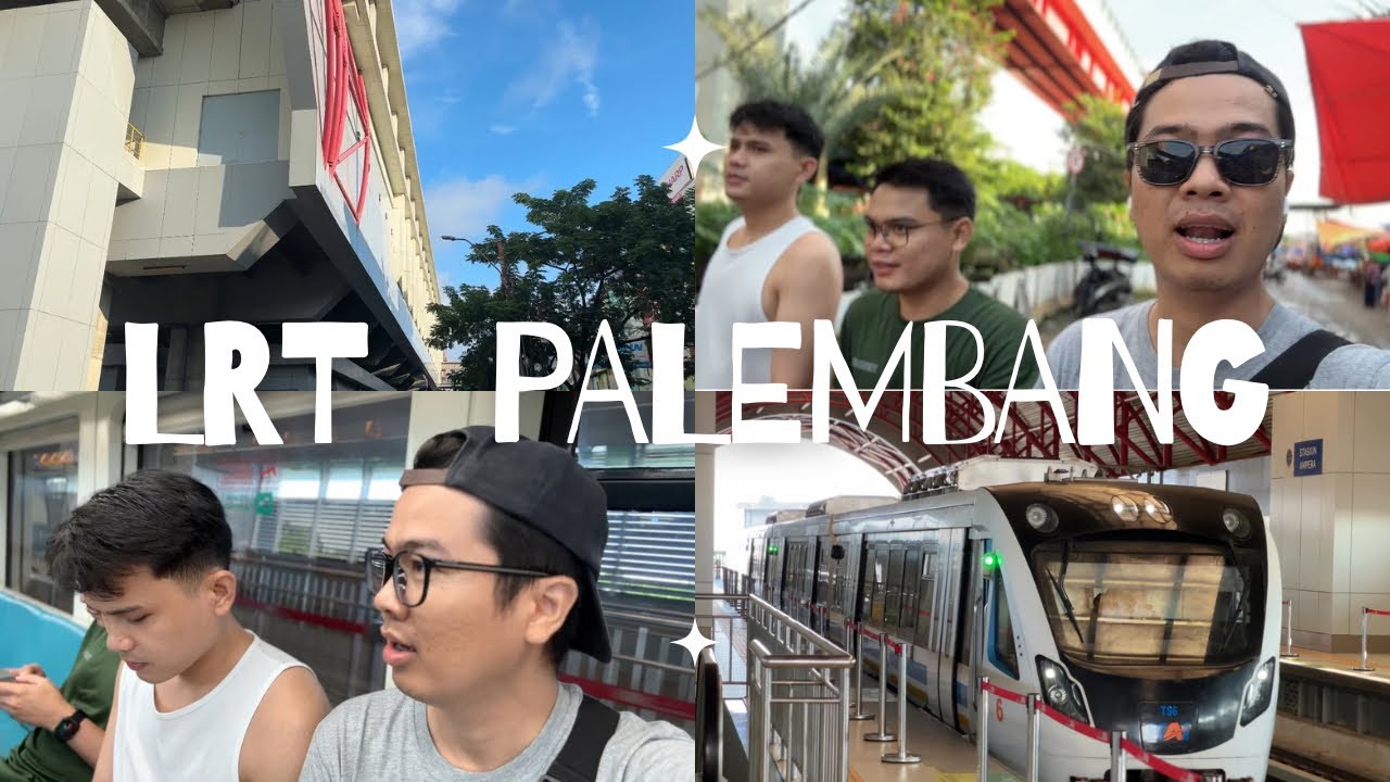 VLOG: CARA NAIK LRT DI PALEMBANG