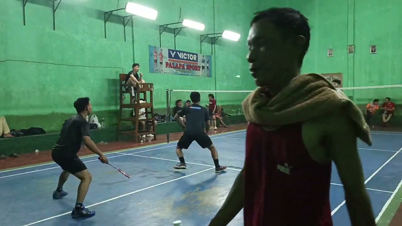 Ihan bagus Jepang vs Indonesia turnament internal bal comunity GOR Mawar Jagabaya bandar lampung