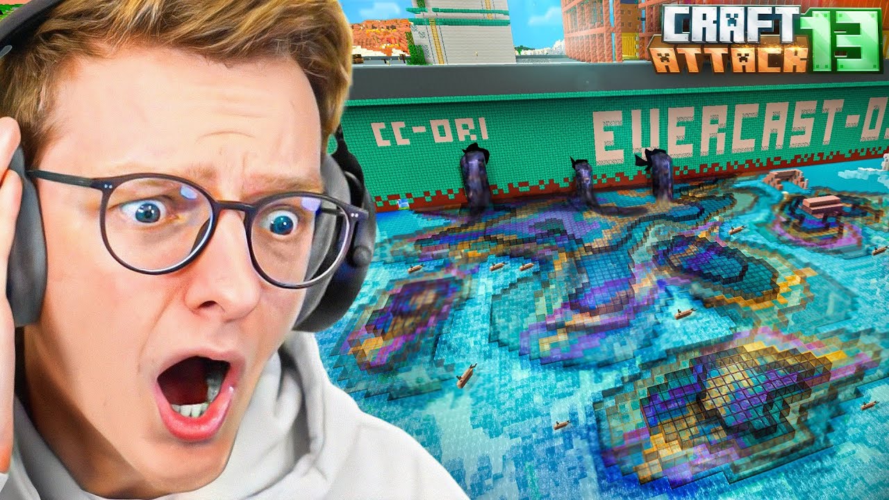 ICH BAUE EINE RIESEN UMWELT KATASTROPHE 🤯 CRAFTATTACK 13 🔥