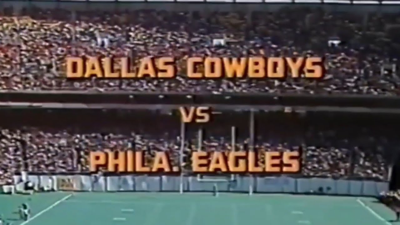 1977 Dallas Cowboys vs Philadelphia Eagles Week 6 (Broadcast+Paul Hornung Commentary)