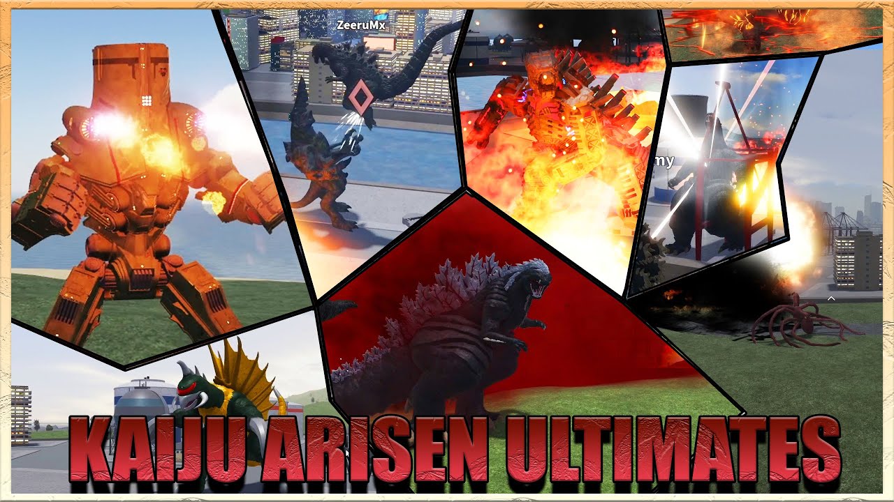 ALL ULTIMATES in Kaiju Arisen 5.0 | Kaiju Arisen ROBLOX