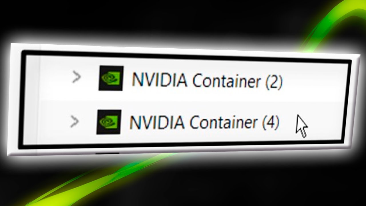 NVIDIA Container грузит систему.Как исправить загрузку видеокарты Nvidia