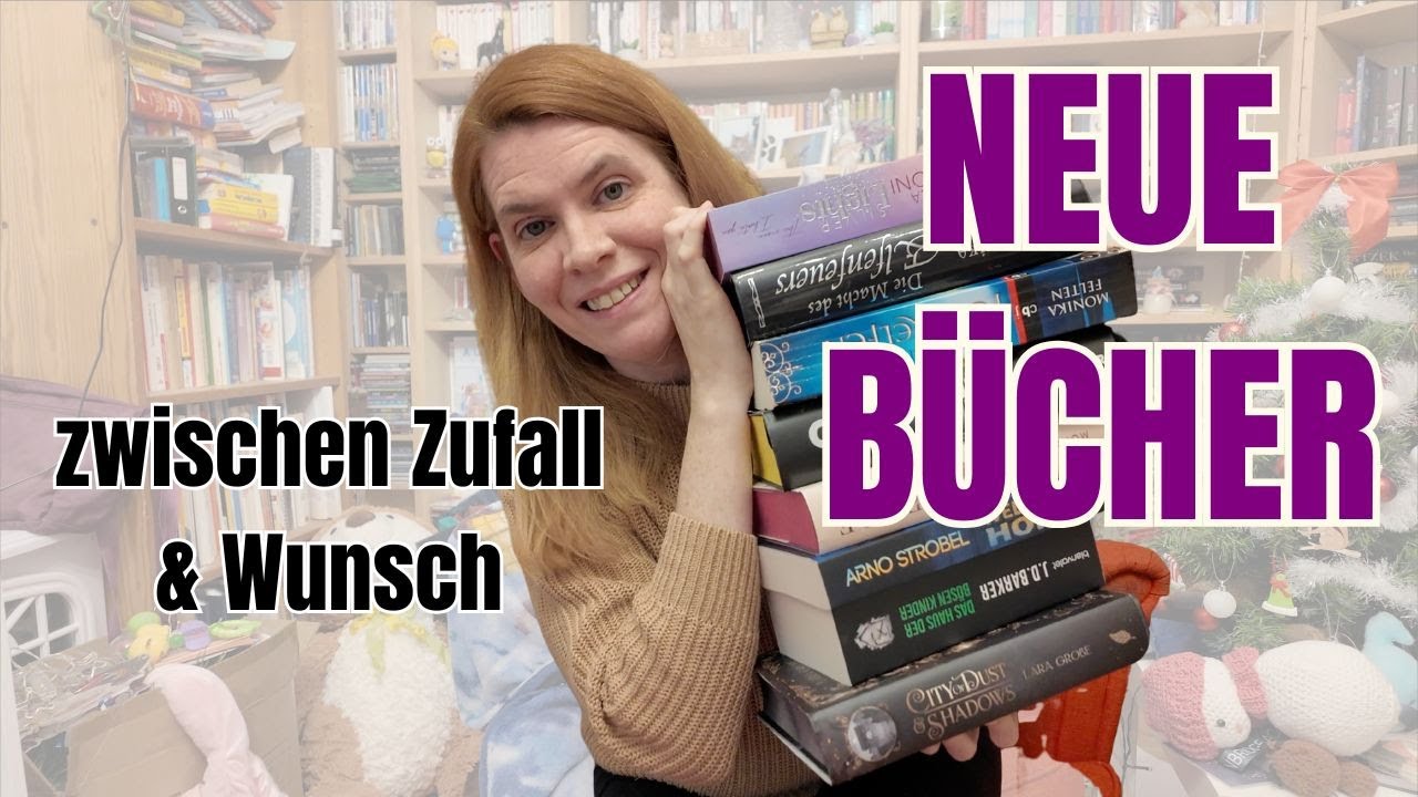 Neue Bücher im November & Dezember 2025 📚 | Zufallsfunde, Herzenswunsch & Weihnachtsgeschenke