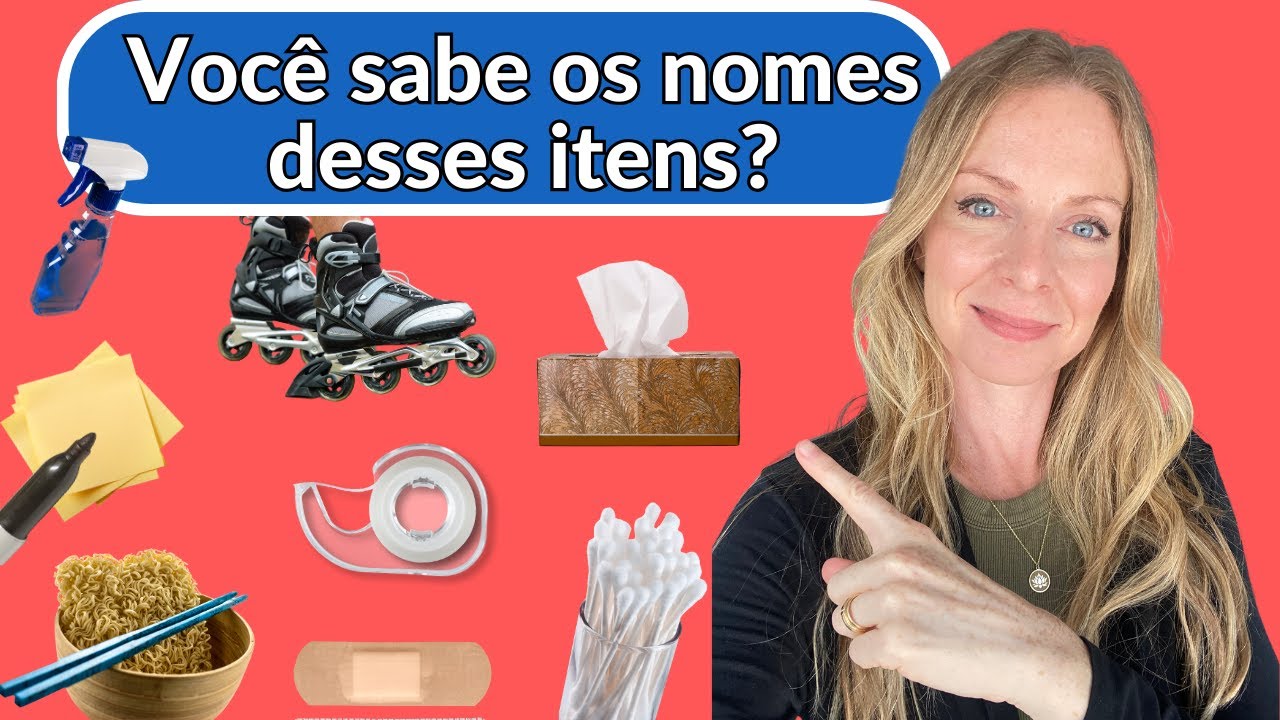10 itens que são chamados pelo nome da marca em inglês.