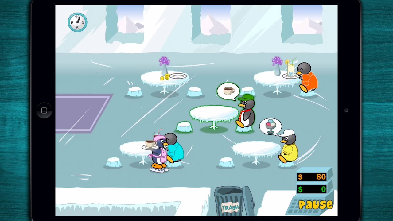 ❶ Penguin Diner 2 - Restaurant/Diner App for Kids - iPhone/iPad/Android