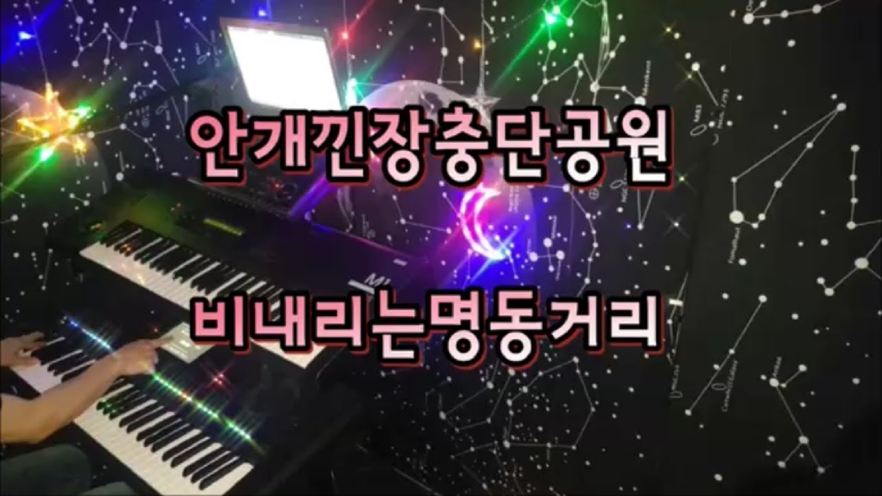 전자올겐연주 / 안개낀장충단공원, 비내리는명동거리(배호) / 트롯,트로트메들리