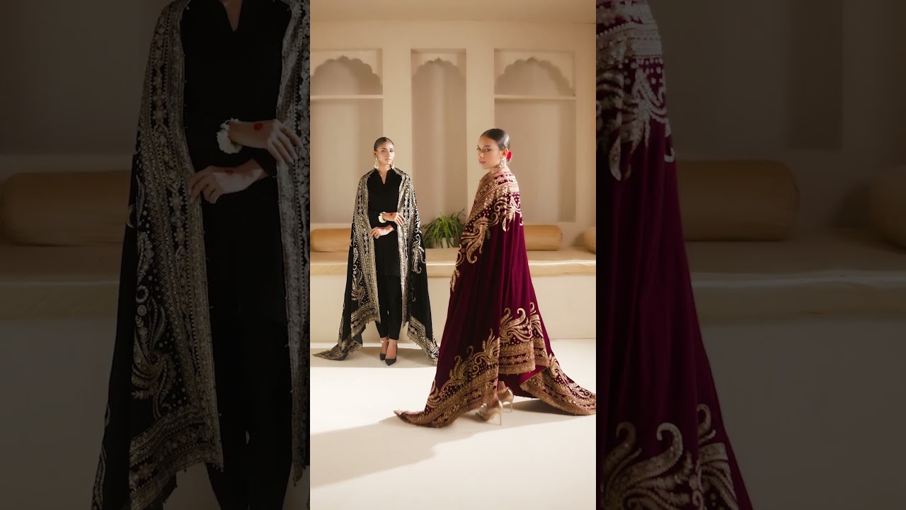 Luxury Shawls  #baroqueofficial #baroque #shawls #winters #fashion #dailywear