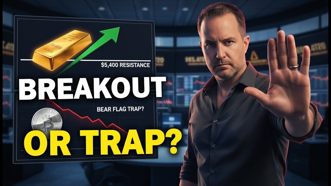 GOLD SURGES ON WAR FEARS: Will It Break $5,400 or Collapse? 🚨