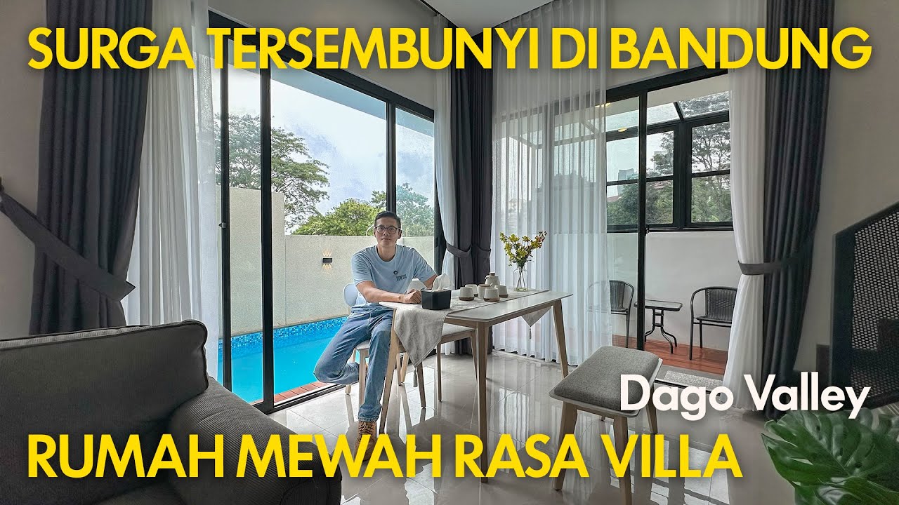 Rumah 3 Lantai Sejuk Di Tengah Lembah, Dago Valley