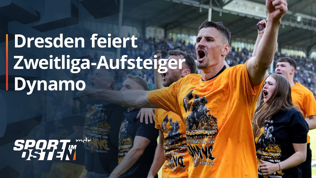 Dresden feiert Zweitliga-Aufsteiger Dynamo | MDR