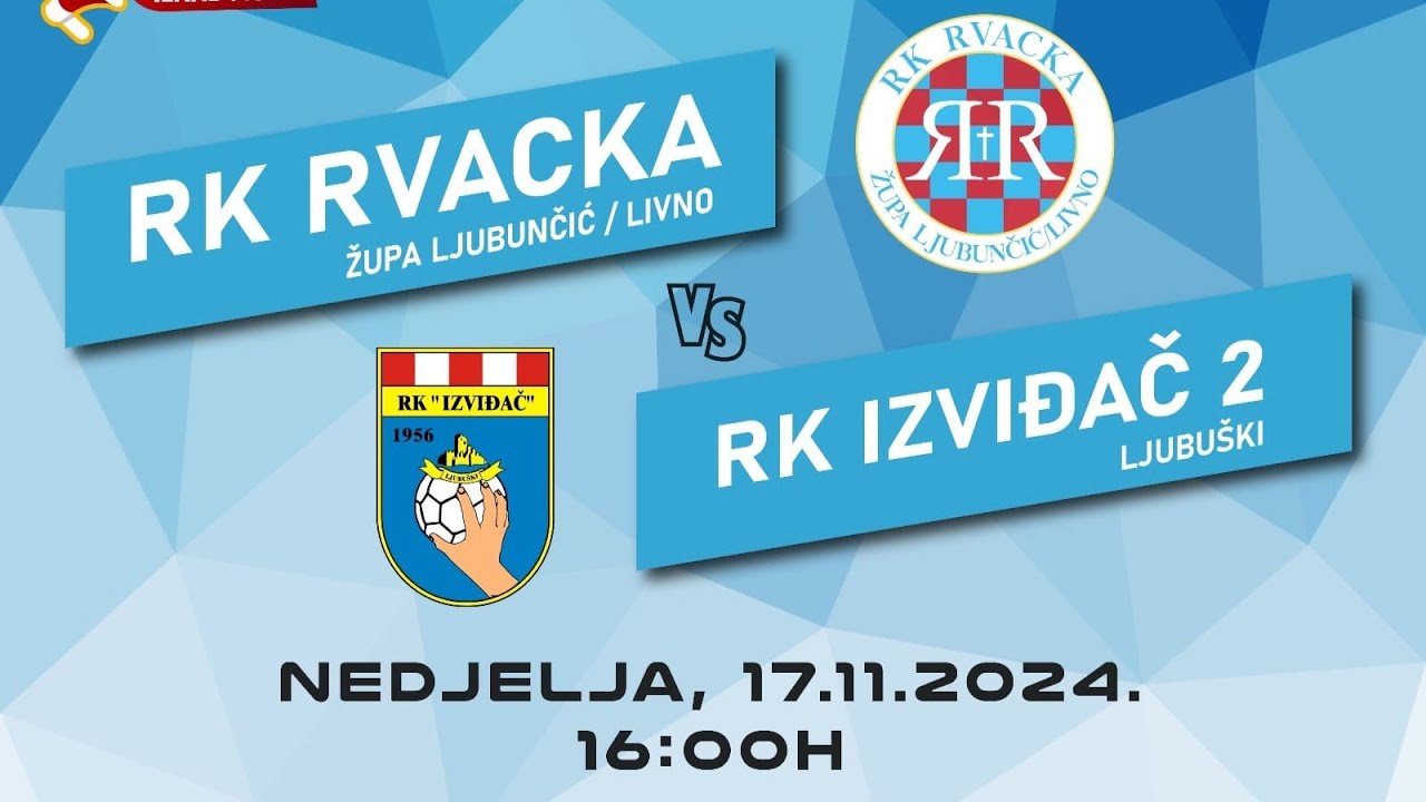 RK RVACKA - RK IZVIĐAČ 2 (8.kolo -2024/25.)