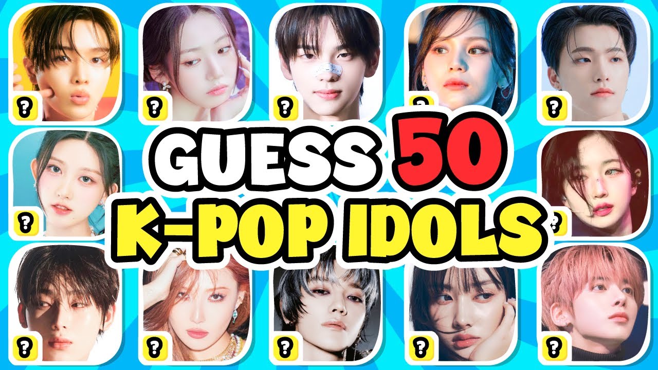 GUESS 50 KPOP SONGS (ICONIC & POPULAR KPOP SONGS) 🔥 KPOP QUIZ 2024