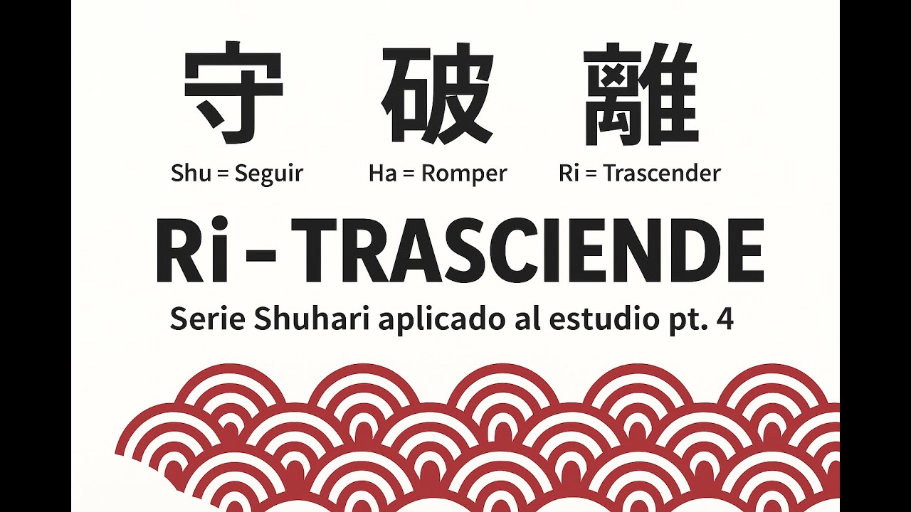 La llegada a ser Maestro. RI #shuhari