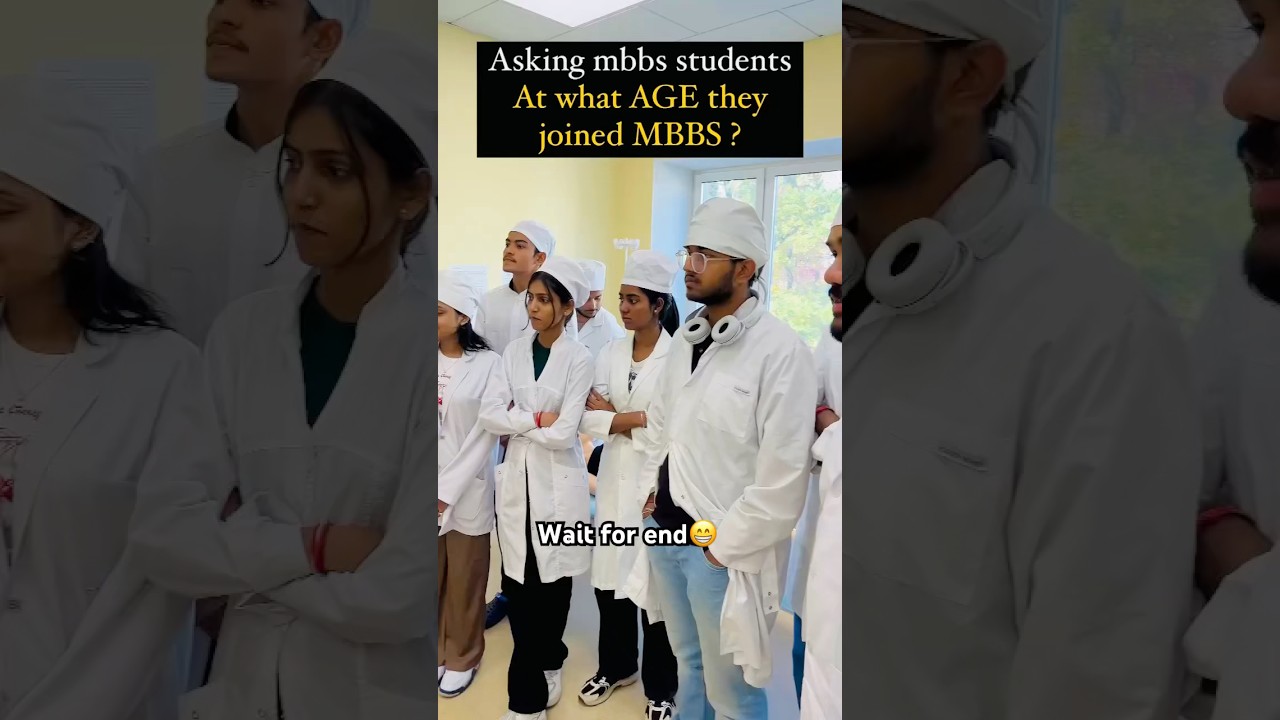At what AGE they joined MBBS ? #viralvideo #trendingshorts #neet #mbbs #motivation#mbbsrussia#russia