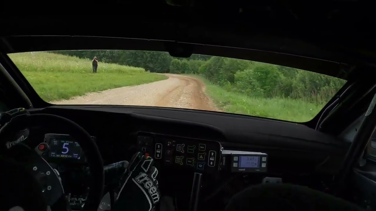 Rally Estonia 2024 Test Timo Schulz Opel Corsa Rally4