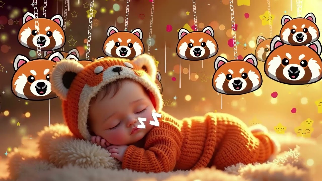 Mozart Brahms Lullaby 💤 Soothing Baby Music🎵 Sleep Instantly in 3 Minutes 🌙 Overcome Insomnia