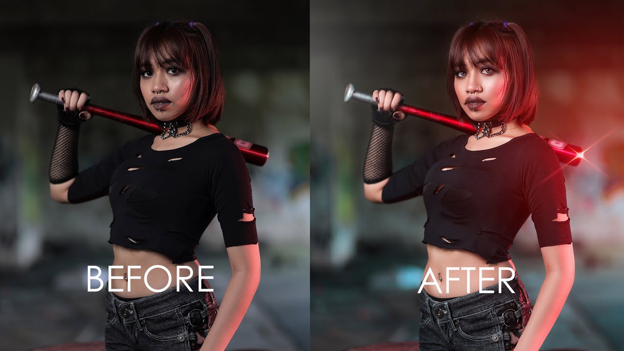 Canon Eos RP + Godox TT600, Editing Photo 