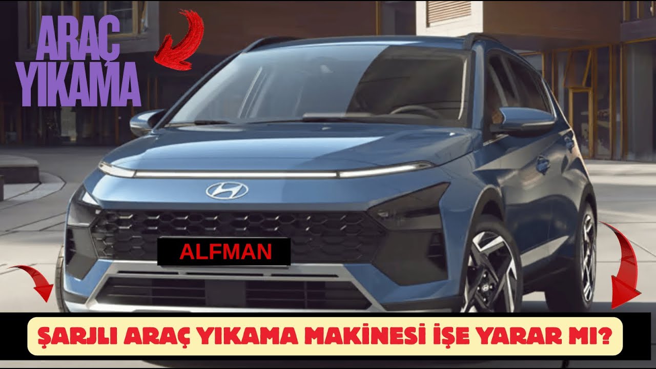 Benim gözümden araç yıkıyoruz | Şarjlı Araç Yıkama Makinesi işe yarıyor mu? Car Wash