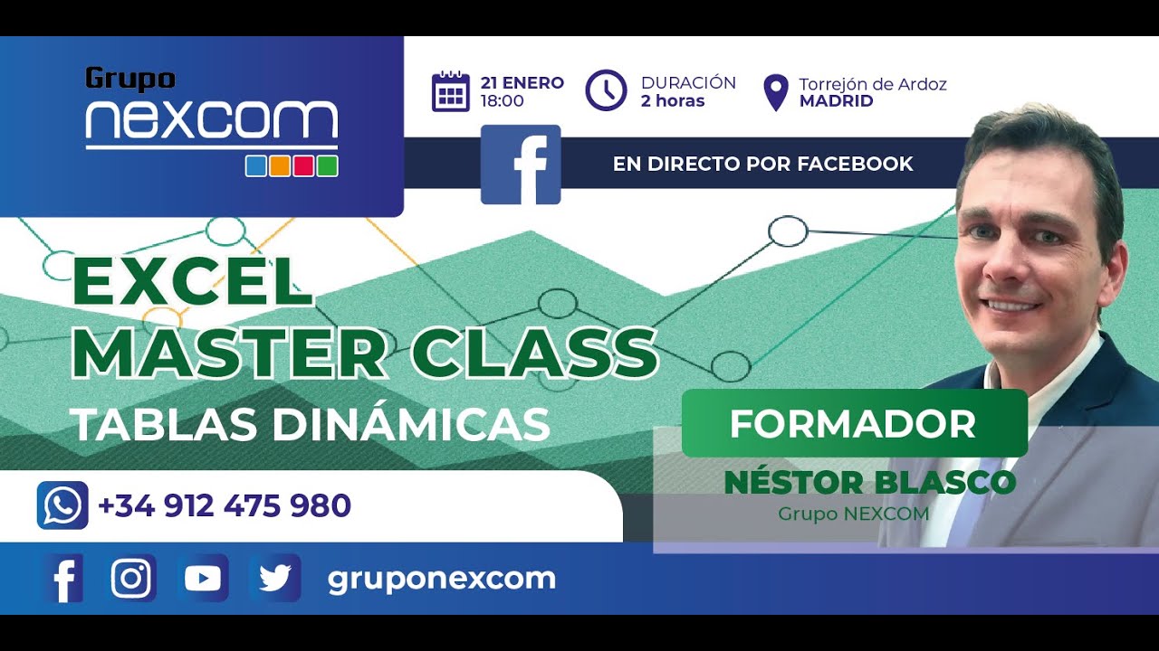 MasterClass Excel Tablas Dinámicas