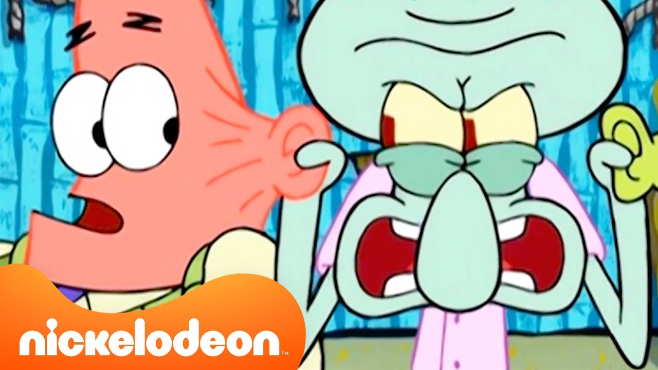 Squidward & Patrick Do NOT Get Along | SpongeBob SquarePants | Nickelodeon UK