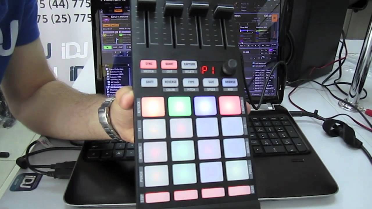 Обзор Native Instruments Traktor Kontrol F1 от iDJ.by