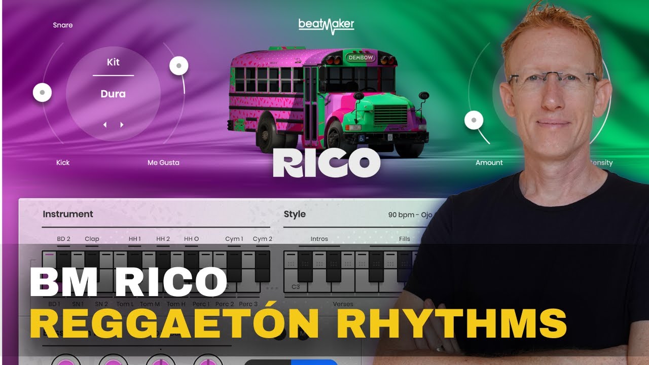 UJAM BeatMaker RICO - Walkthrough and Demo (all presets)