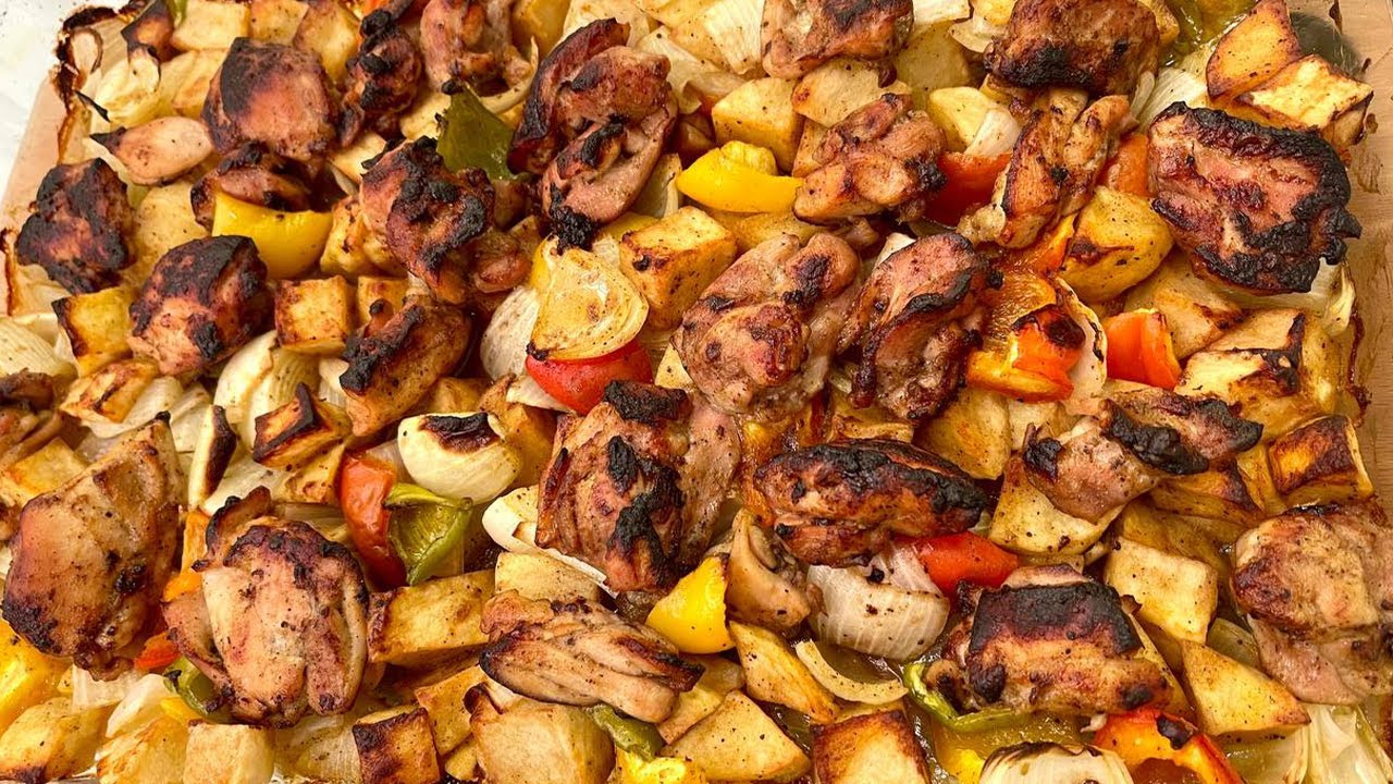 طريقة عمل صينية شيش طاووق سريعة | العزومة مع الشيف فاطمة أبو حاتي