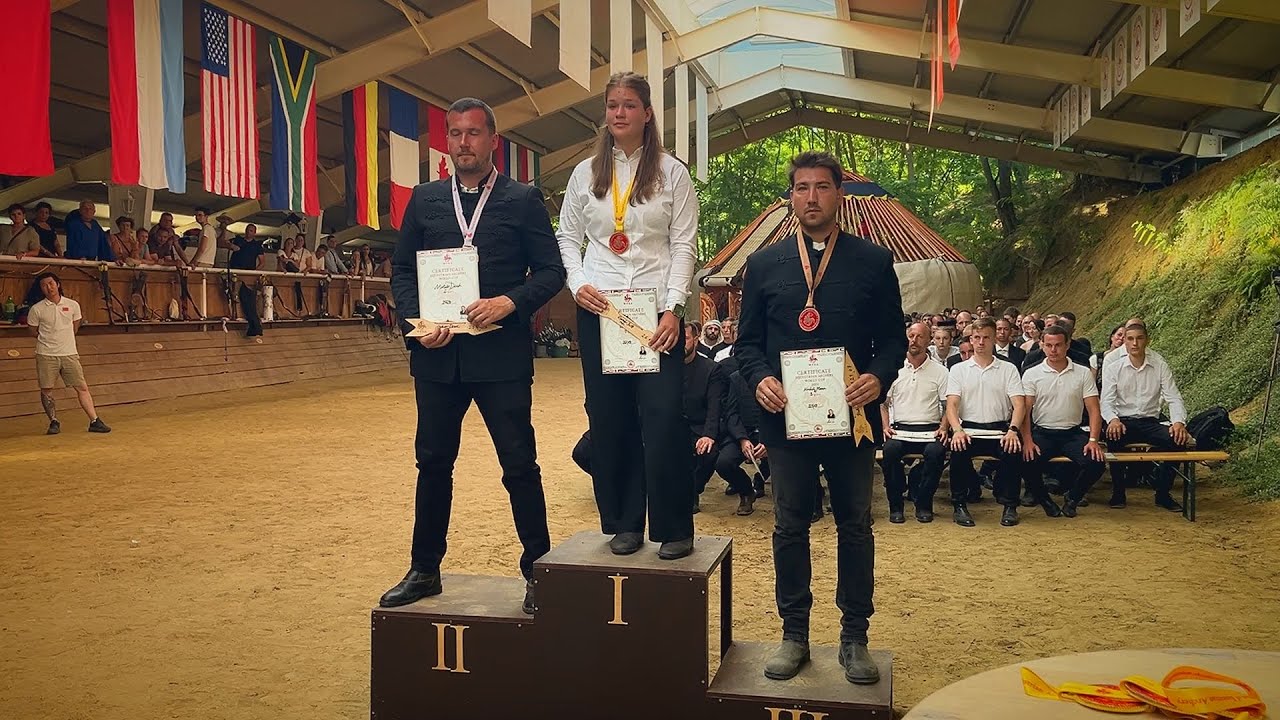 Kárpát-medence - Csiszér Ivett lovasíjász világbajnok - Kerecsen Lovasíjász Egyesület 2025.08.03.