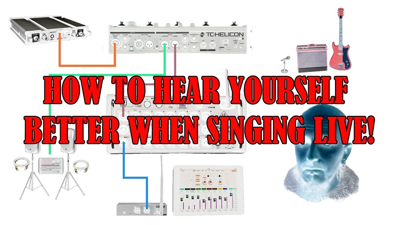 How to Hear Yourself Better When Singing Live
