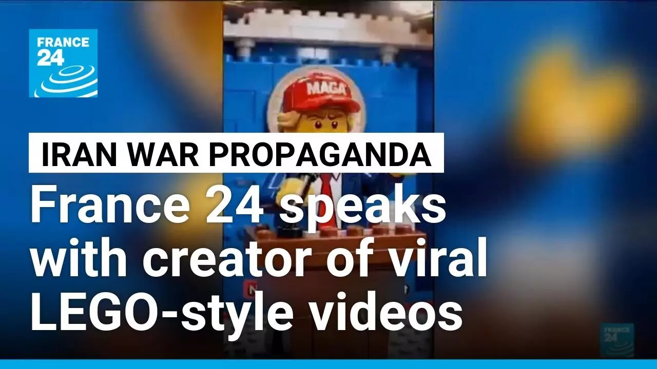 Viral LEGO-style AI videos blur line between entertainment and propaganda &bull; FRANCE 24 English