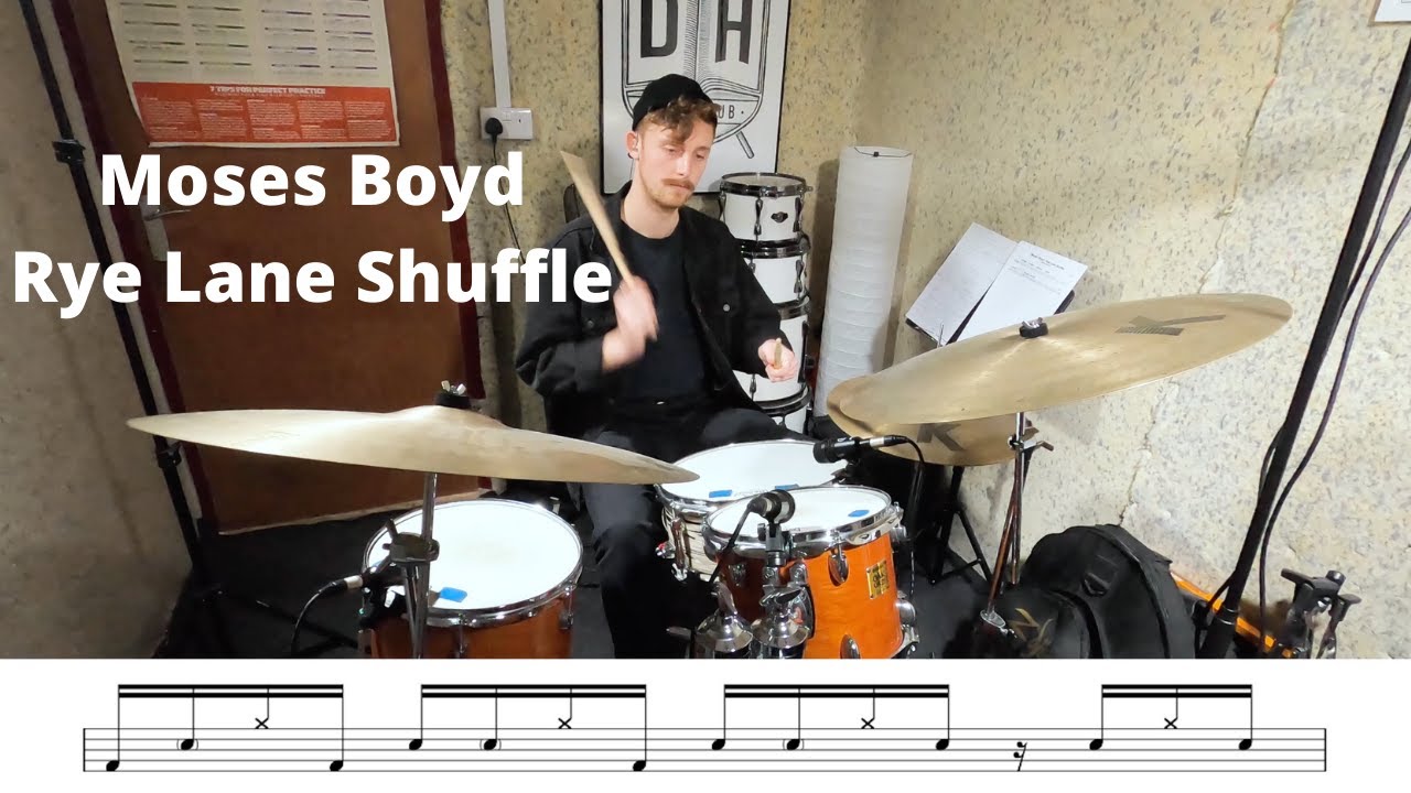 Moses Boyd - Rye Lane Shuffle / Beat Breakdown / Drum Lesson