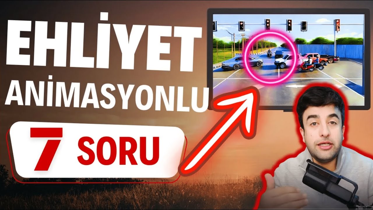Animasyon Sürücülerin Korkulu Rüyası 💡   Animasyonlu Ehliyet Sorularını Çözüyoruz