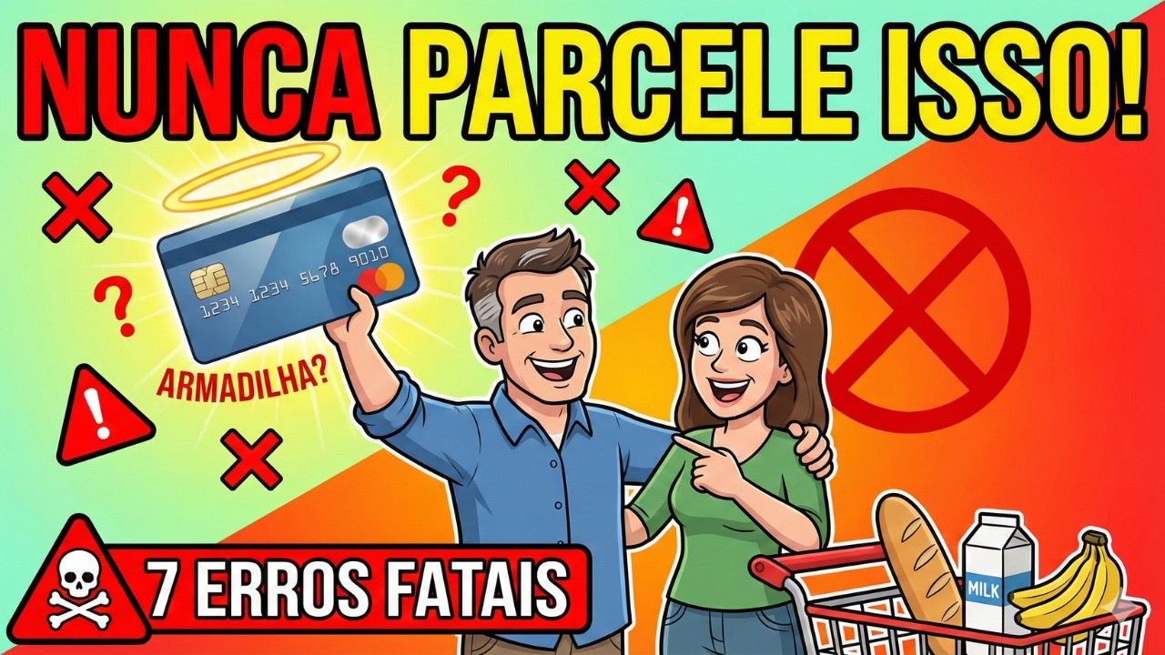 7 Coisas Que Você Não Deve Parcelar no Cartão