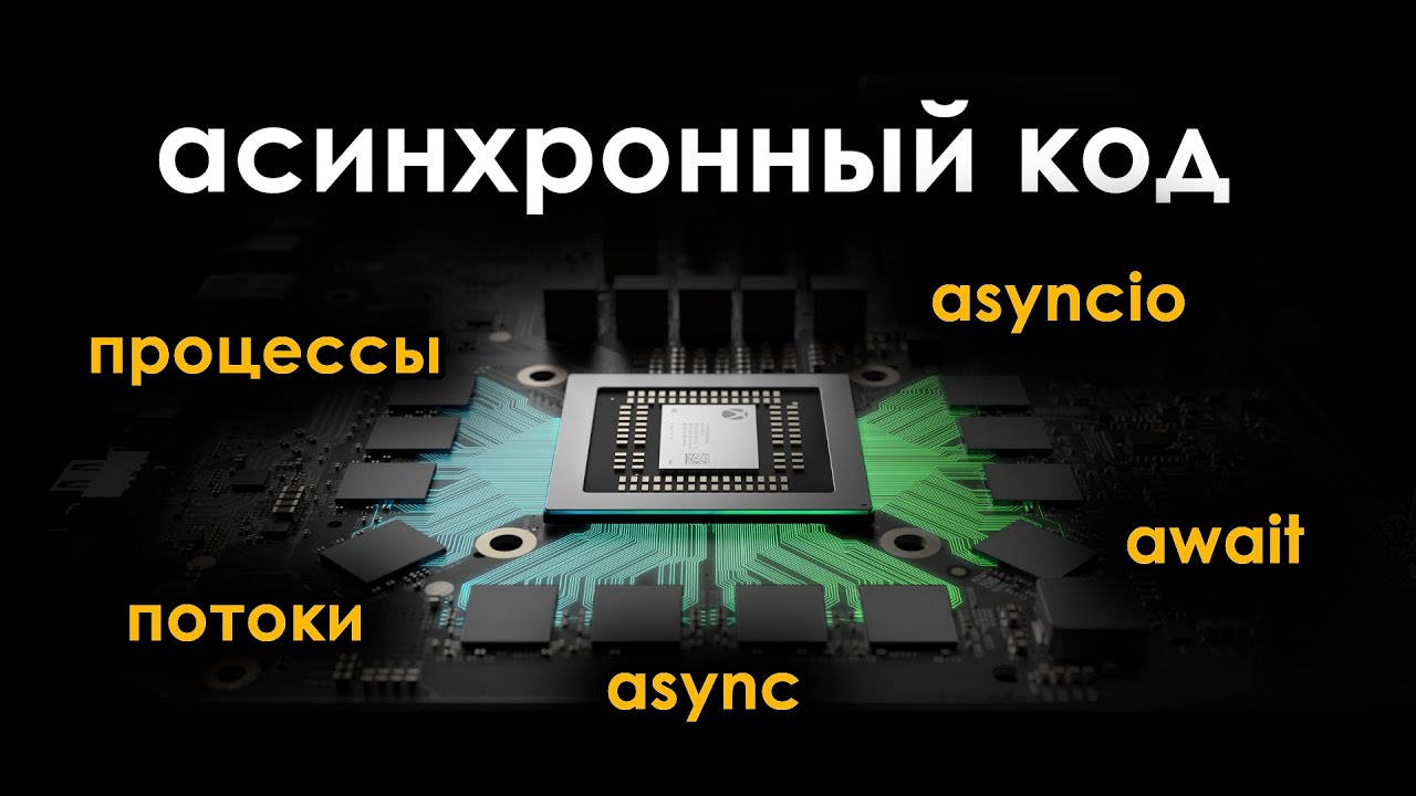 Асинхронность, многопоточность, многопроцессность в python | Библиотека asyncio и асинхронный код