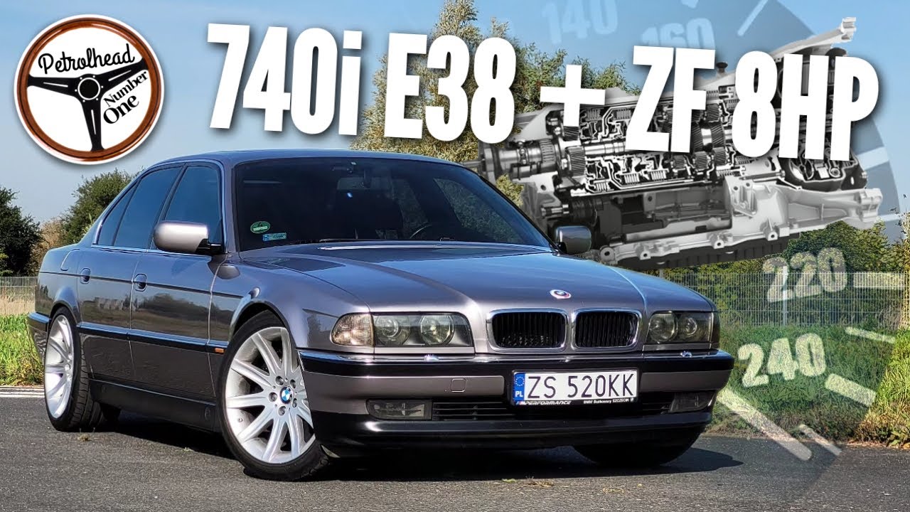 1995 BMW E38 + ZF 8HP | Omówienie, wrażenia z jazdy, obroty silnika, V-MAX, 0-100, 100-200 km/h.