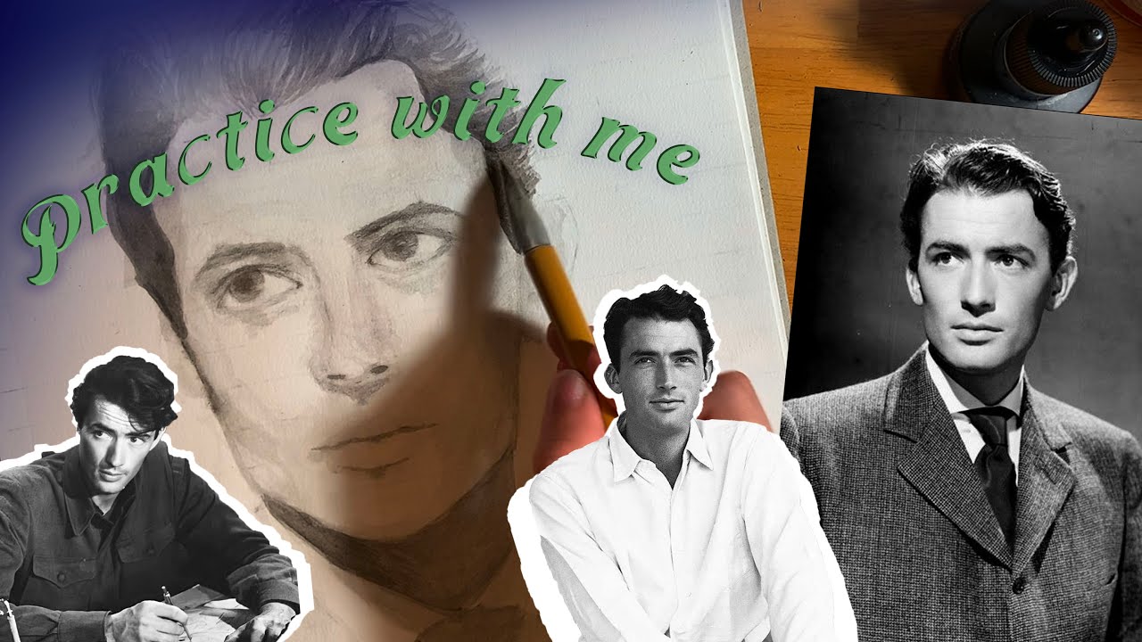 Practice Art With Me - Gregory Peck (no talking)