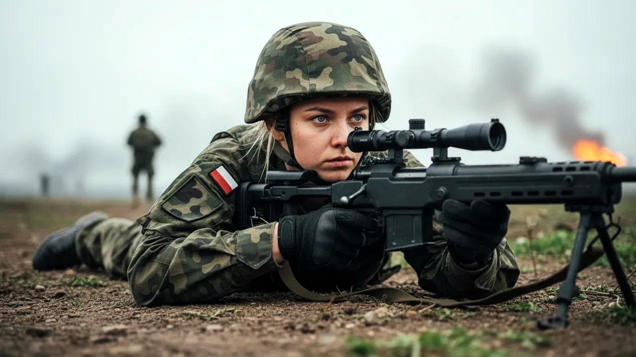 Polska snajperka rzuca wyzwanie śmierci na urwisku: Trzy strzały zmieniły los plutonu