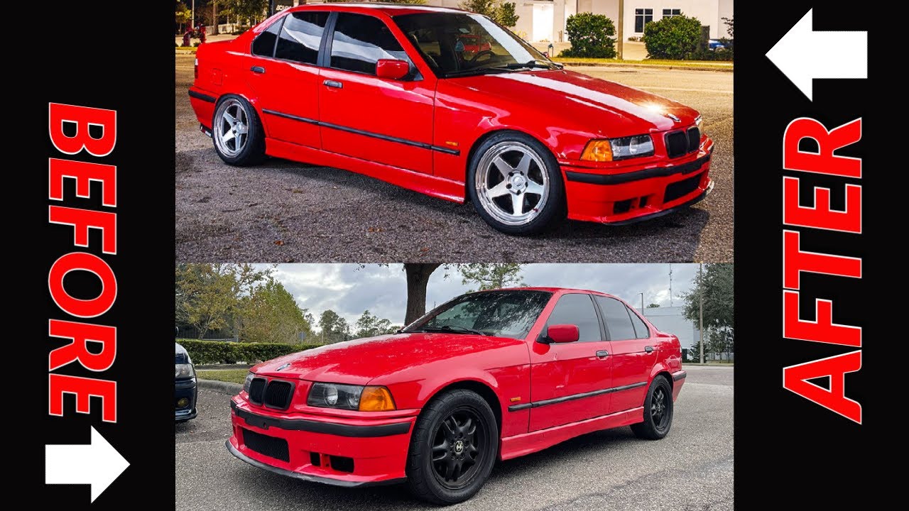 Building a BMW E36 in 10min!!! (Part 1)