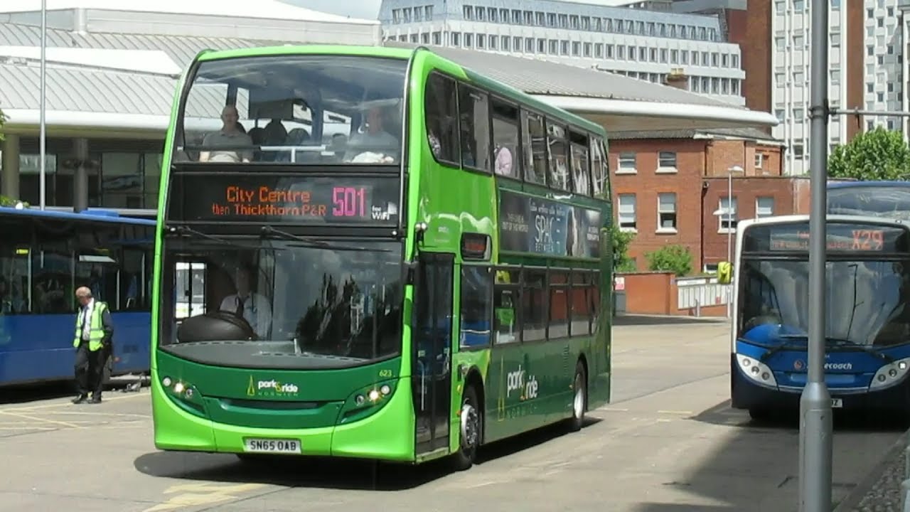 Buses & Trains at Norwich Spring 2017