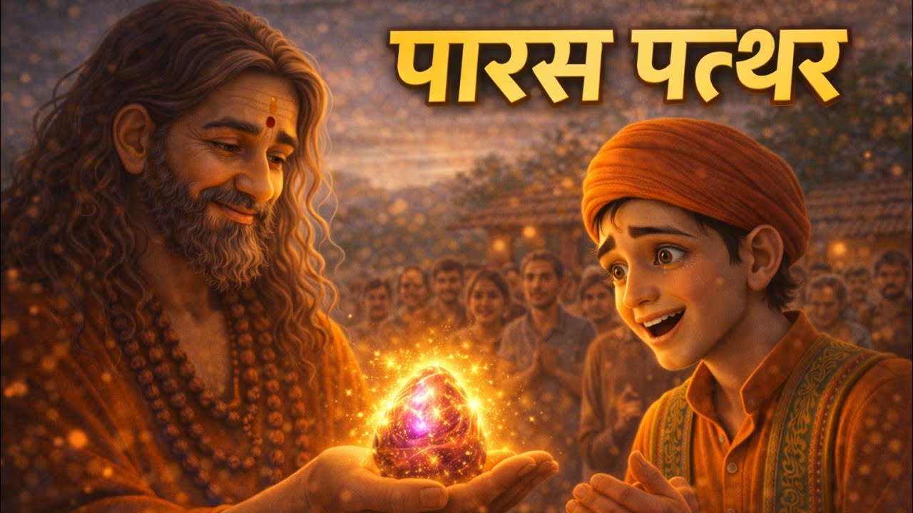 पारस पत्थर और किसान | मेहनत कभी बेकार नहीं जाती | Moral Story in Hindi