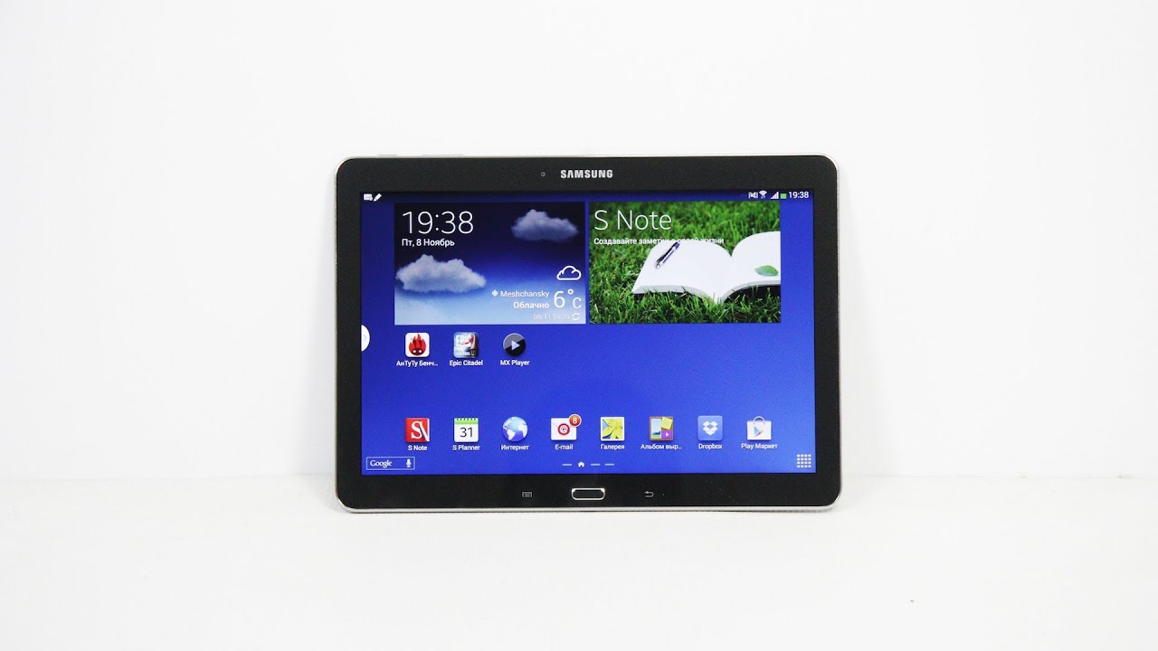 Видео обзор планшета Samsung Galaxy Note 10.1 (2014)