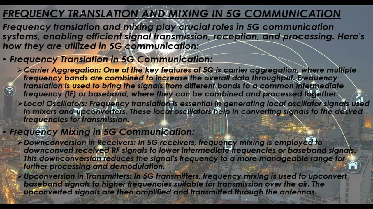 FREQUENCY TRANSLATION AND MIXING