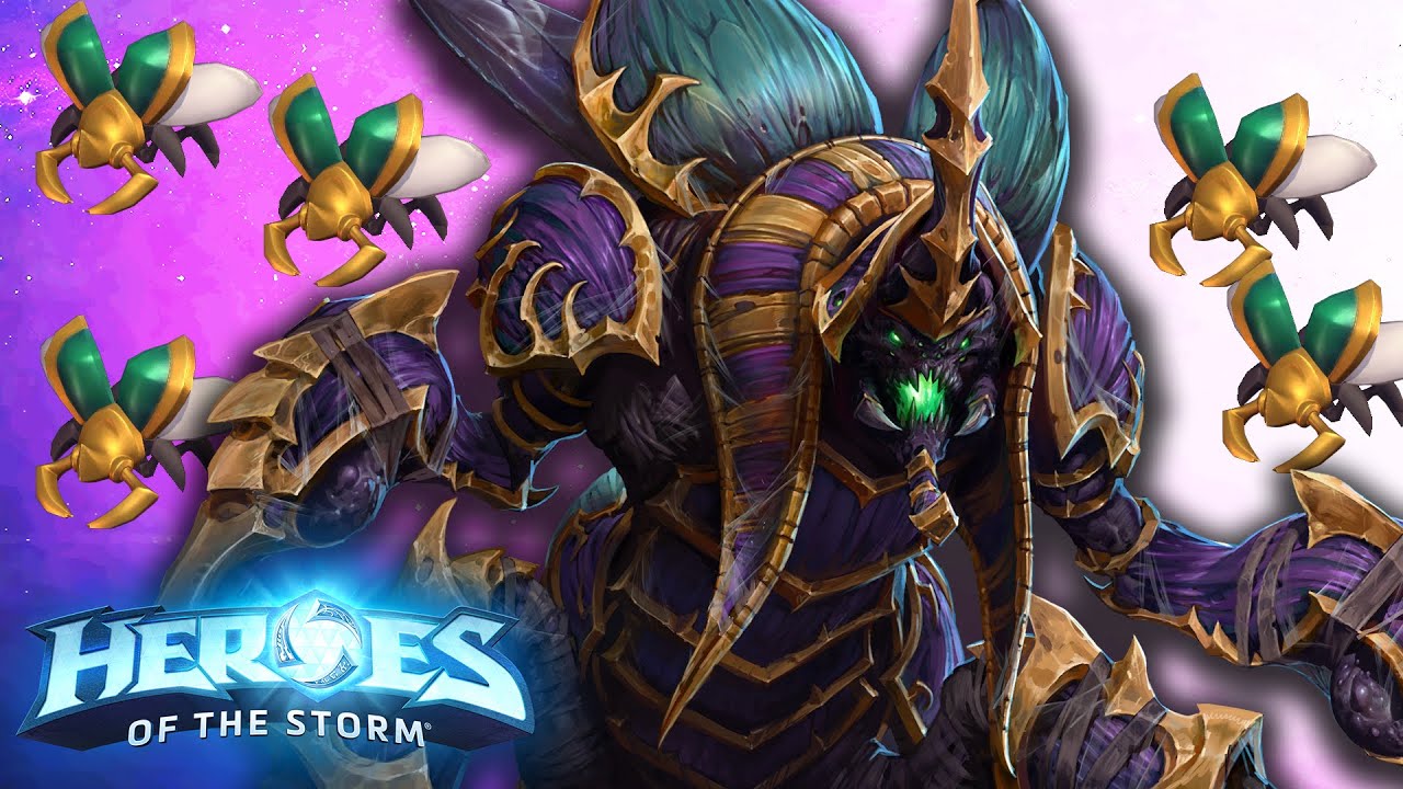 Full Split Push Beetle Build Is Disgusting | Heroes of the Storm (HotS) Anub'Arak Gameplay