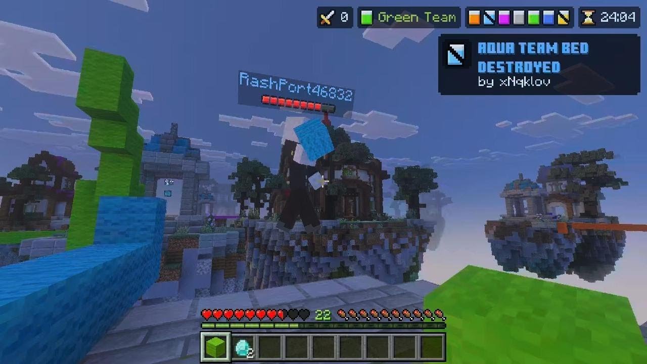 Bedwars With Vibrant Visuals