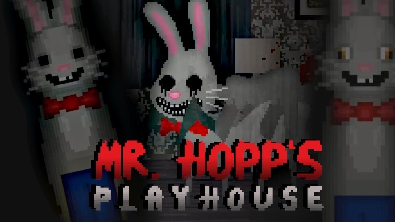 Mr. Hopp's Playhouse | Psychological Pixel Horror | Endings 1 and 2