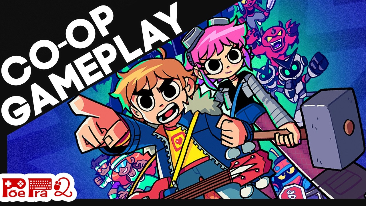 Scott Pilgrim EX - Rozgrywka w trybie wsp&oacute;łpracy (bez komentarza)
